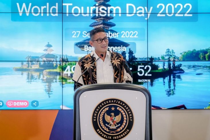 Dahsyat! Menparekraf Sandiaga Uno: Bali Tuan Rumah Acara Puncak Peringatan World Tourism Day 2022