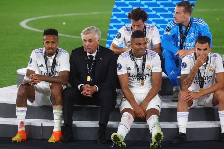 Carlo Ancelotti Ukir Sejarah usai Real Madrid Rajai Piala Super Eropa 2022