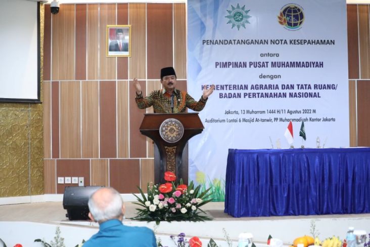 Kementerian ATR/BPN Komitmen Beri Perlindungan dan Jamin Kepastian Hukum Aset Muhammadiyah