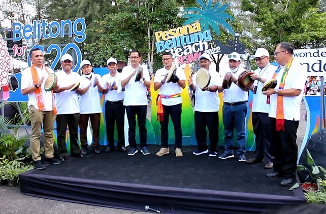 Sempat Vakum Akibat Pandemi Covid-19 Nasional Pesona Belitong Beach Festival Kembali Digelar
