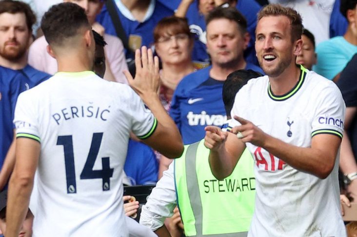 Hasil Chelsea vs Tottenham: Harry Kane Batalkan Kemenangan The Blues, Conte-Tuchel Ribut