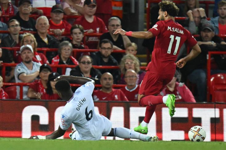 Patrick Vieira Semringah Crystal Palace Curi Poin Liverpool di Anfield