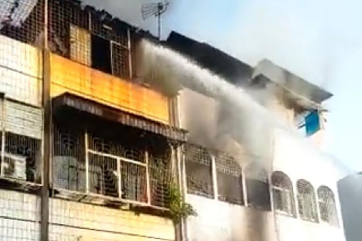 6 Penghuni Kos Korban Tewas Kebakaran Tambora Terjebak di Lantai 3 dan 4