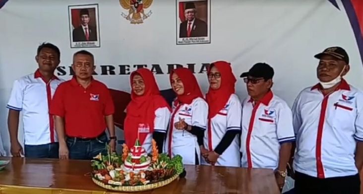 HUT ke-77 RI, DPW Partai Perindo Lampung Gelar Lomba Hias Tumpeng Kemerdekaan