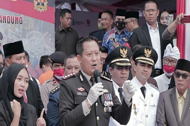 Ketua Geng Motor di Kabupaten Bandung Diduga Gembong Narkoba, Simpan 3 Kg Sabu