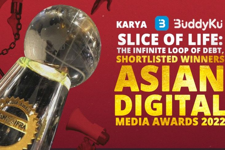 Slice of Life: The Infinite Loop of Debt, Produksi BuddyKu menjadi Shortlisted Winners Asian Digital Media Awards 2022