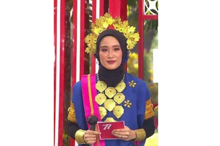 Wow, MC Cantik Upacara HUT RI di Istana Negara Ternyata Pramugari TNI AU