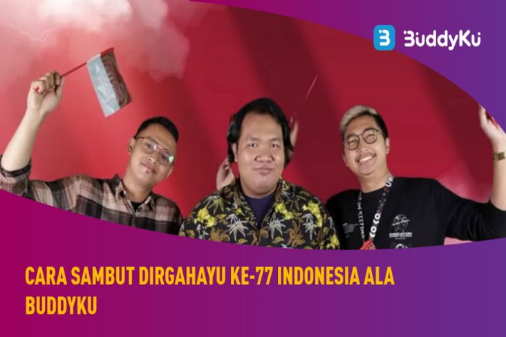 Dirgahayu Ke-77 Indonesia, BuddyKu Sambut Kemerdekaan dengan Cara Unik dan Konten Menarik