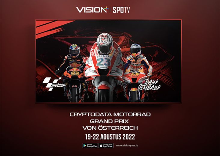 Jadwal MotoGP Austria 2022, Saksikan Live di Vision+