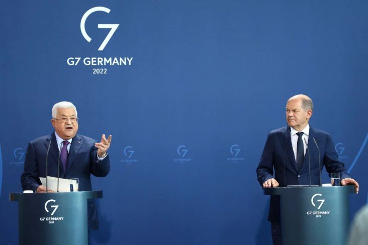 Jerman Selidiki Pernyataan Abbas tentang 50 Holocaust Israel pada Palestina