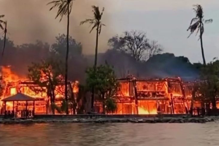 Kebakaran di Putri Duyung Ancol, Sumber Api Berasal dari Cottage Paus 100