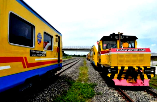 Dua Gerbong Kereta Api Tiba di Makassar Akhir Tahun Ini