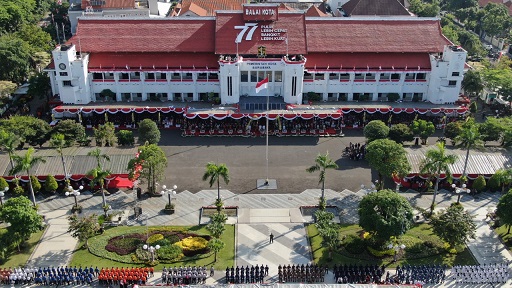 Semarak Bulan Kemerdekaan di Kota Surabaya Ditinjau Langsung Oleh Mendagri Tito Karnavian