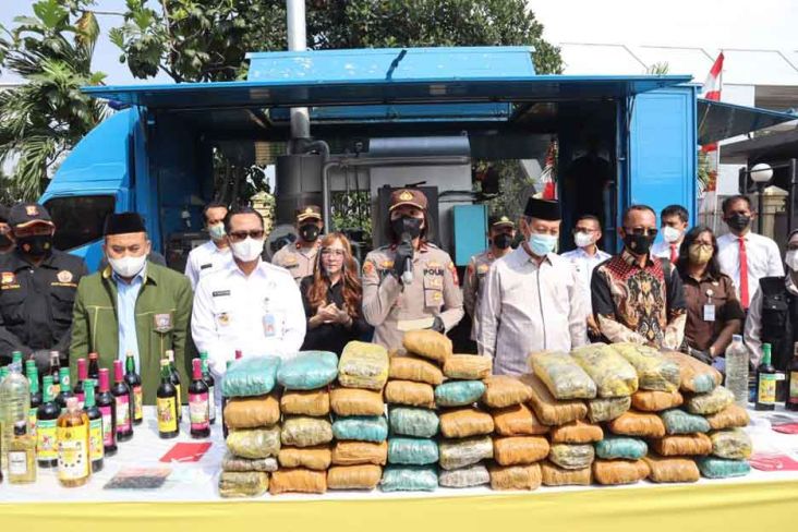 Sebulan Operasi, Polres Tanjung Priok Tangkap 13 Tersangka Kasus Narkoba