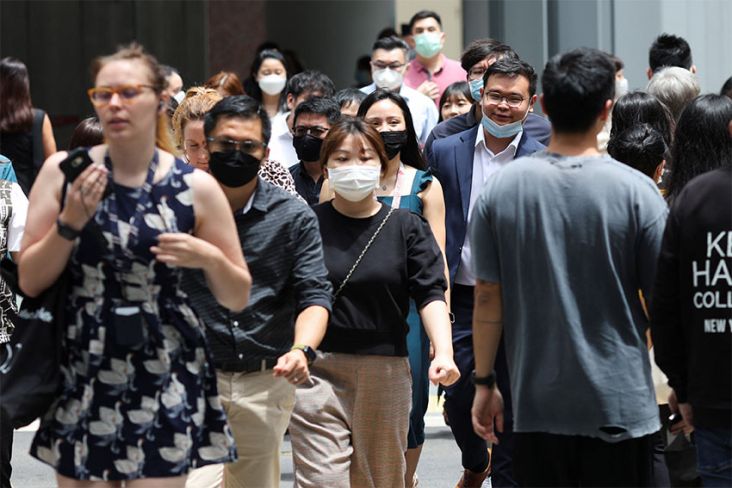 Pekan Depan, Singapura Akan Hapus Aturan Masker di Dalam Ruangan