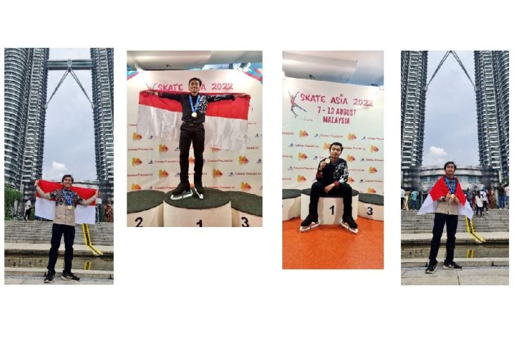 Keren, Mahasiswa ITB Ini Raih 2 Medali Emas pada Ajang Skate Asia 2022