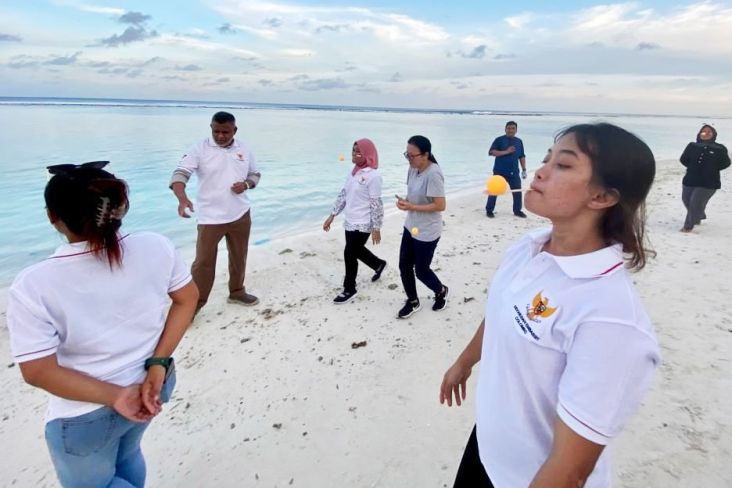 Lomba dan Jajanan Pasar Semarakkan HUT RI ke-77 di Maladewa