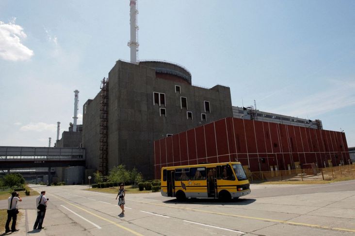 Ukraina Dituding Targetkan Rute IAEA ke PLTN Zaporozhye
