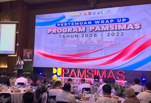 Pertemuan Wrap Up Program Pamsimas Tahun 2008-2022