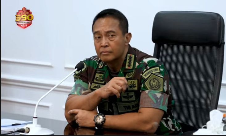 Jenderal Andika Perkasa Mutasi 109 Perwira TNI