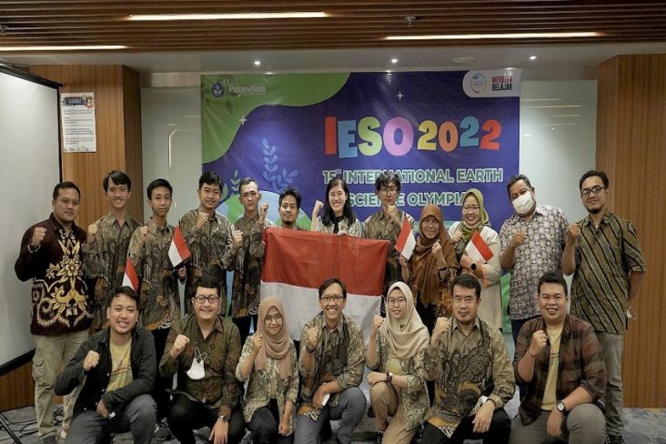 Salut, Tim Indonesia Boyong 14 Medali di Olimpiade Ilmu Kebumian
