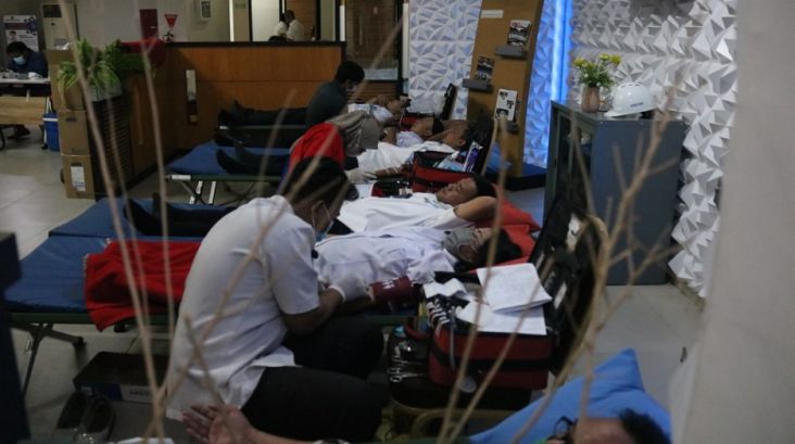 KSP Galang Bantuan Donor Darah untuk PMI Kota Cilegon