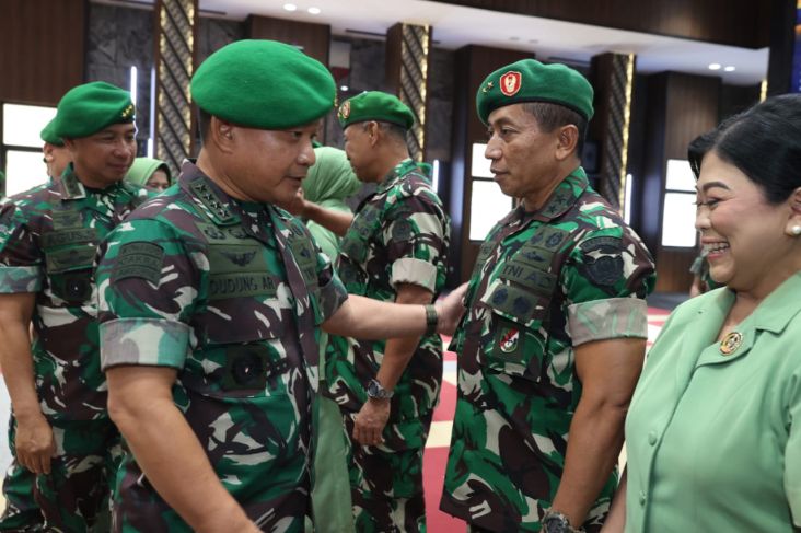 19 Perwira Tinggi TNI AD Naik Pangkat, Ini Daftar Lengkapnya