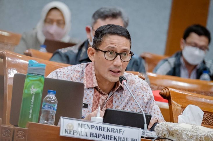 Sandiaga Uno: DPR RI Setujui Pagu Anggaran Sementara Kemenparekraf Tahun 2023 Rp3,3 Triliun