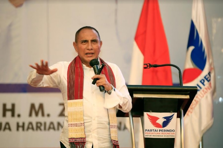 Hadiri Muskerwil III DPW Partai Perindo Sumut, Gubernur Edy Rahmayadi Ajak Parpol Perkuat Basis Suara