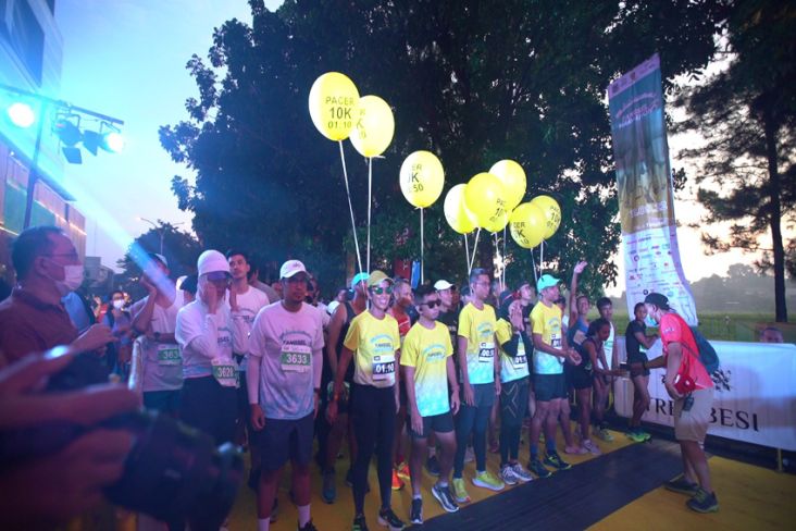 2.500 Pelari Meriahkan dan Sukseskan Tangsel Marathon 2022