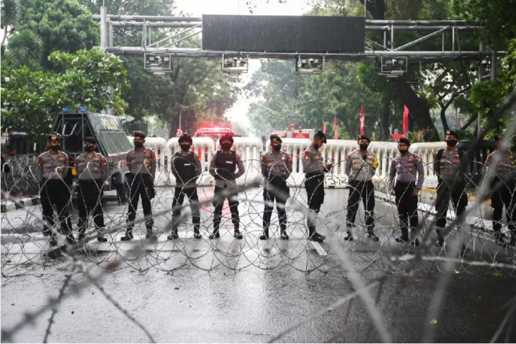 6 Titik Unjuk Rasa Kepung Jakarta, Depok, dan Bekasi Hari Ini, Polda Metro Turunkan 6.124 Personel