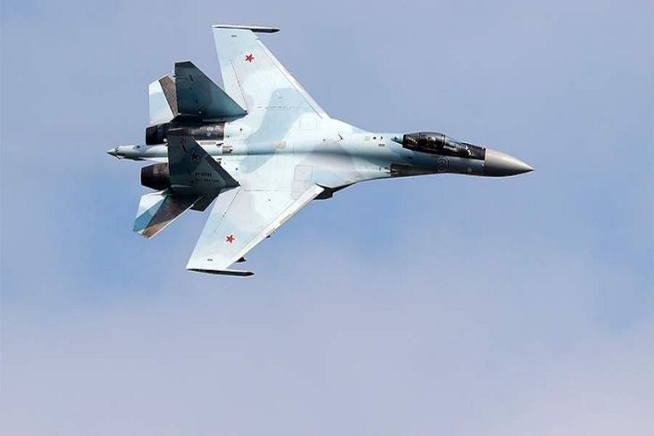 Jet Tempur Su-35 Rusia Hancurkan Sistem Pertahanan Udara Ukraina dengan Rudal Khusus
