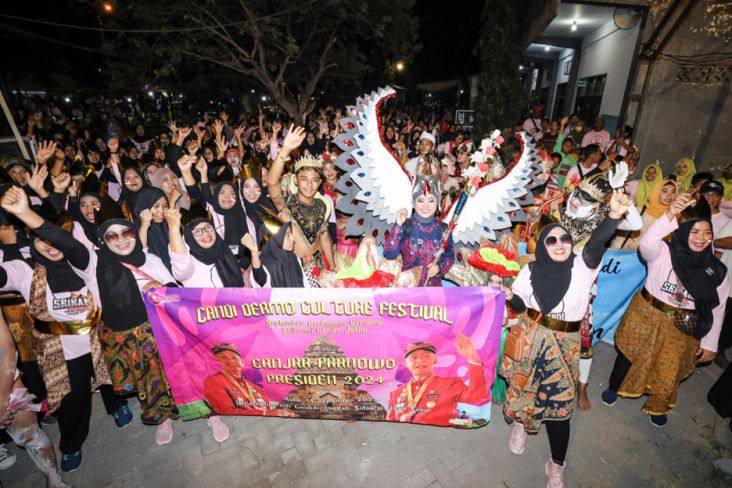 Gelar Candi Dermo Culture Fest, Srikandi Ganjar Kampanye Pelestarian Budaya