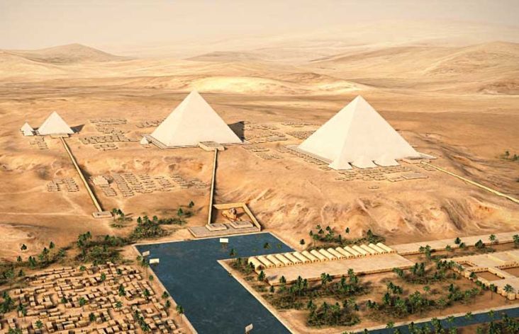 Ilmuwan Temukan Rahasia Cara Orang Mesir Kuno Mengangkut Material Piramida