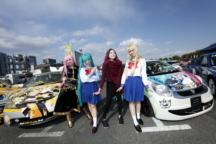 Itasha, Tren Hiasi Mobil dengan Karakter Anime yang Bikin Gemas