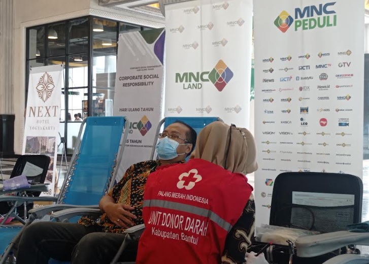 MNC Land Bersama MNC Peduli Gelar Donor Darah di Jogja City Mall