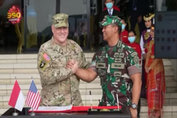Pertama dalam 14 Tahun, Panglima TNI Dikunjungi Kepala Staf Gabungan Militer Amerika
