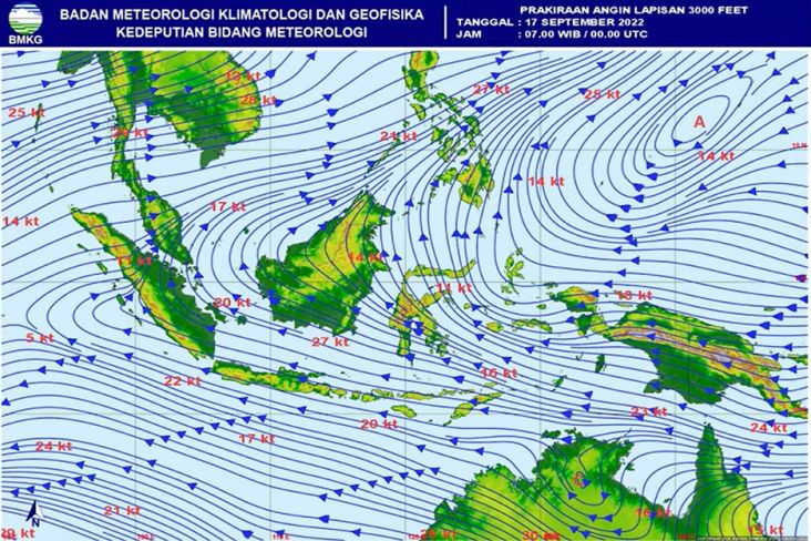 Tiga Siklon Tropis Kepung Wilayah Utara Indonesia, Begini Dampaknya terhadap Cuaca