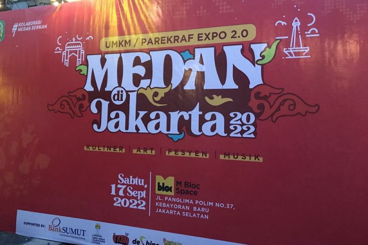 UMKM Parekraf Expo Medan di Jakarta Hadirkan Ragam Pilihan Kuliner hingga Musik
