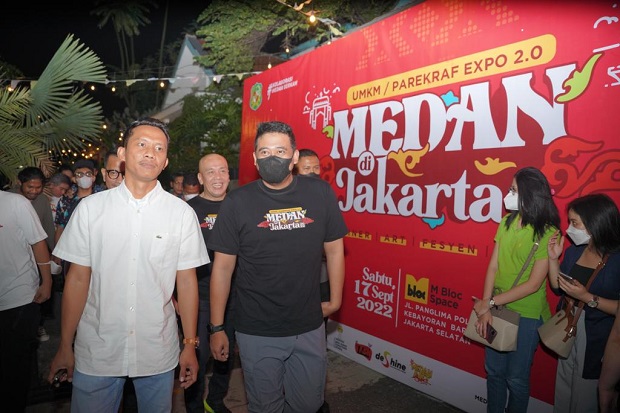 Bobby Nasution Bawa UMKM dan Talenta Medan Pameran di Jakarta