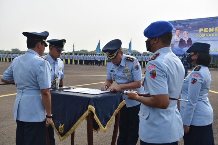 Kolonel Pnb Adrian P. Damanik Resmi Jabat Danlanud Halim Perdanakusuma