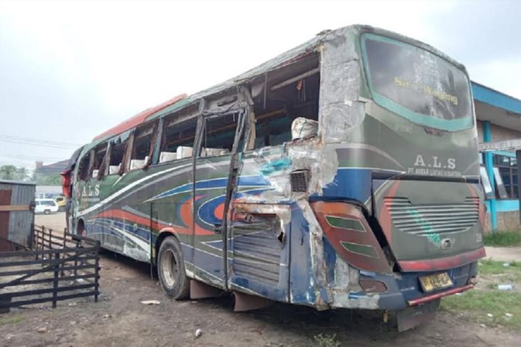 Bus ALS Kecelakaan di Tapanuli Selatan, 9 Penumpang Luka-luka