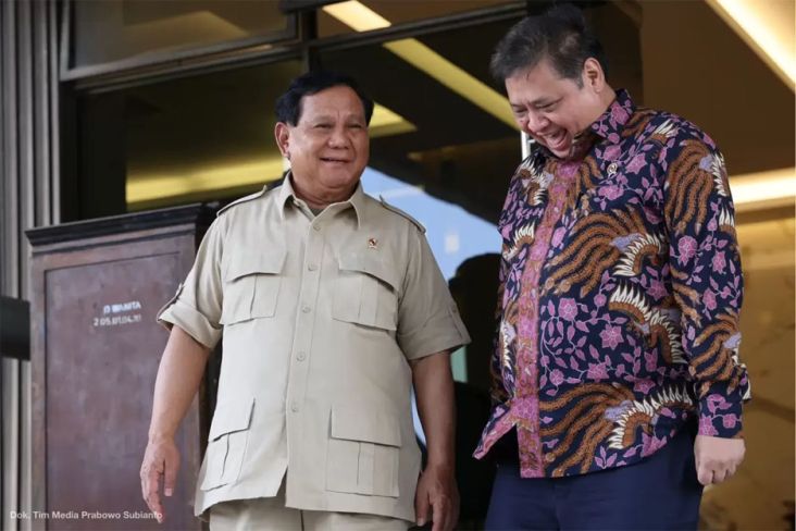 Pertemuan Prabowo-Airlangga Buka Peluang Pencalonan di Pilpres 2024