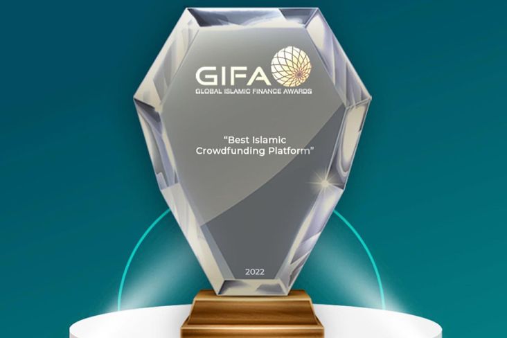 Fintech Syariah Raih Penghargaan Internasional sebagai Best Crowdfunding Islamic Platform