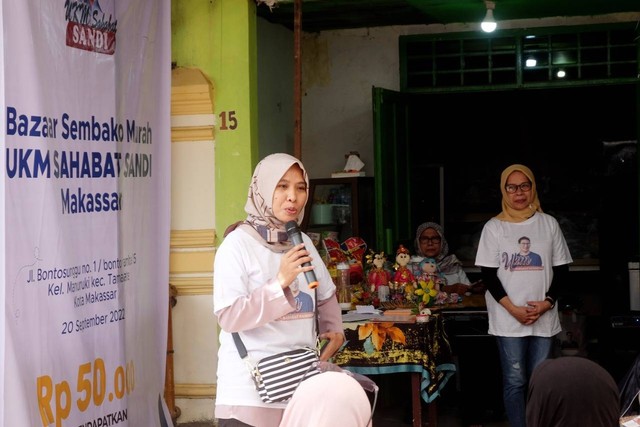 Gelar Pasar Murah, Relawan Sandiaga Bantu Jaga Daya Beli Masyarakat