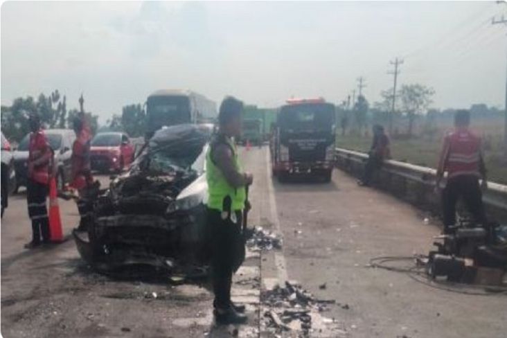 Asap Tebal Akibatkan Kecelakaan di Tol Pejagan-Pemalang, Polisi Periksa 13 Pemilik Lahan