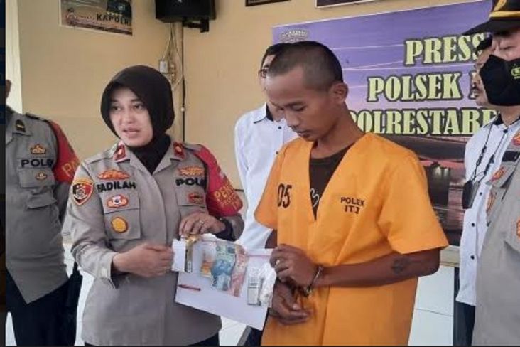 Simpan Narkoba di Rak Piring, Pria di Palembang Diciduk Polisi