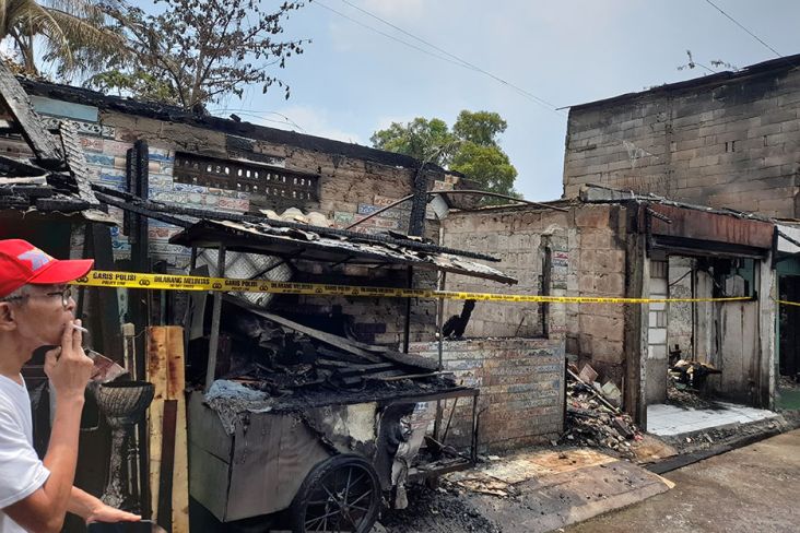 Kebakaran Permukiman di Kemayoran Padam, 10 Rumah Ludes Terbakar