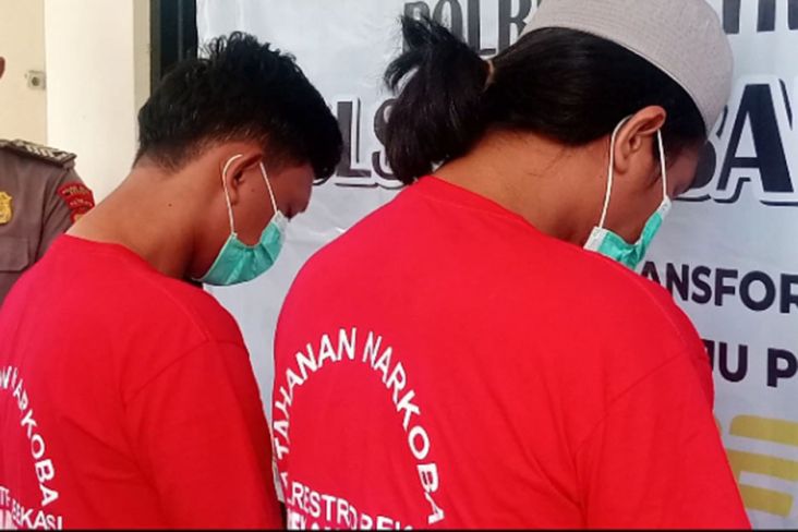 Sita 2 Kg Ganja, Polres Bekasi Ungkap Jaringan Narkoba Lapas Lampung