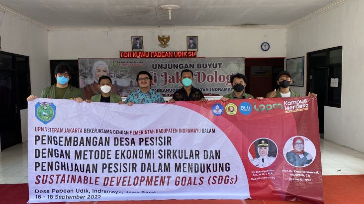 UPN Veteran Jakarta Gelar Pengabdian Masyarakat di Desa Pabean Udik Indramayu